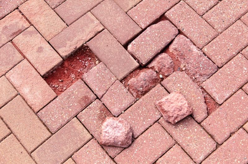 Common Causes Of Damage In Commercial Brick And Stone Flatwork