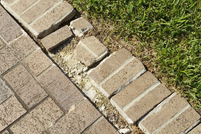 Repair Solutions For Uneven Commercial Brick And Stone Walkways
